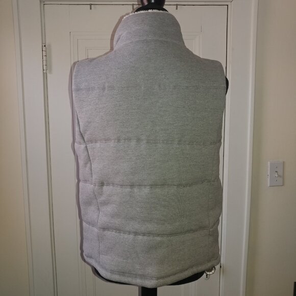 THREAD & SUPPLY: Gray Puffer Vest - Women's Size Large - Picture 5 of 8